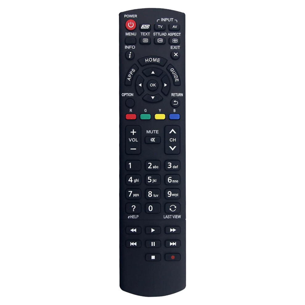 (As Shown) N2qayb000933 Replacement Universal Remote Control For Panasonic Tv Infrared Controller 6914286884848