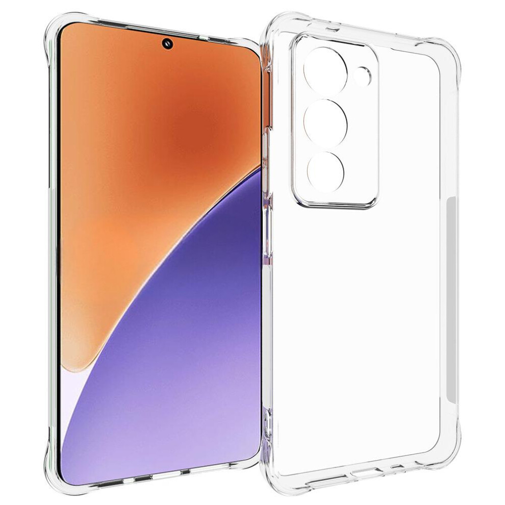 (Transparent) For Xiaomi Redmi 15 5G (Eu) (171Mm) / Xiaomi Redmi 15 4G (Eu) (171Mm) Clear Tpu Case Wanlonfeng Tm Series 2.0Mm Phone Back Cover 6914283085484