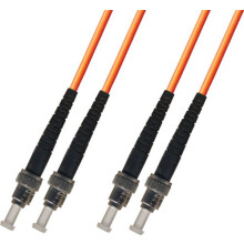 55M OM2 ST To ST Fiber Optic Cable Duplex Multimode 50/125 Jumper Patch Cord Orange