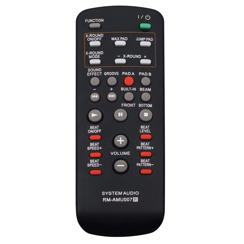 (As Shown) Rm-Amu007 For Sony Audio System Remote Control 10M Range Replacement Infrared Controller 6914284181024