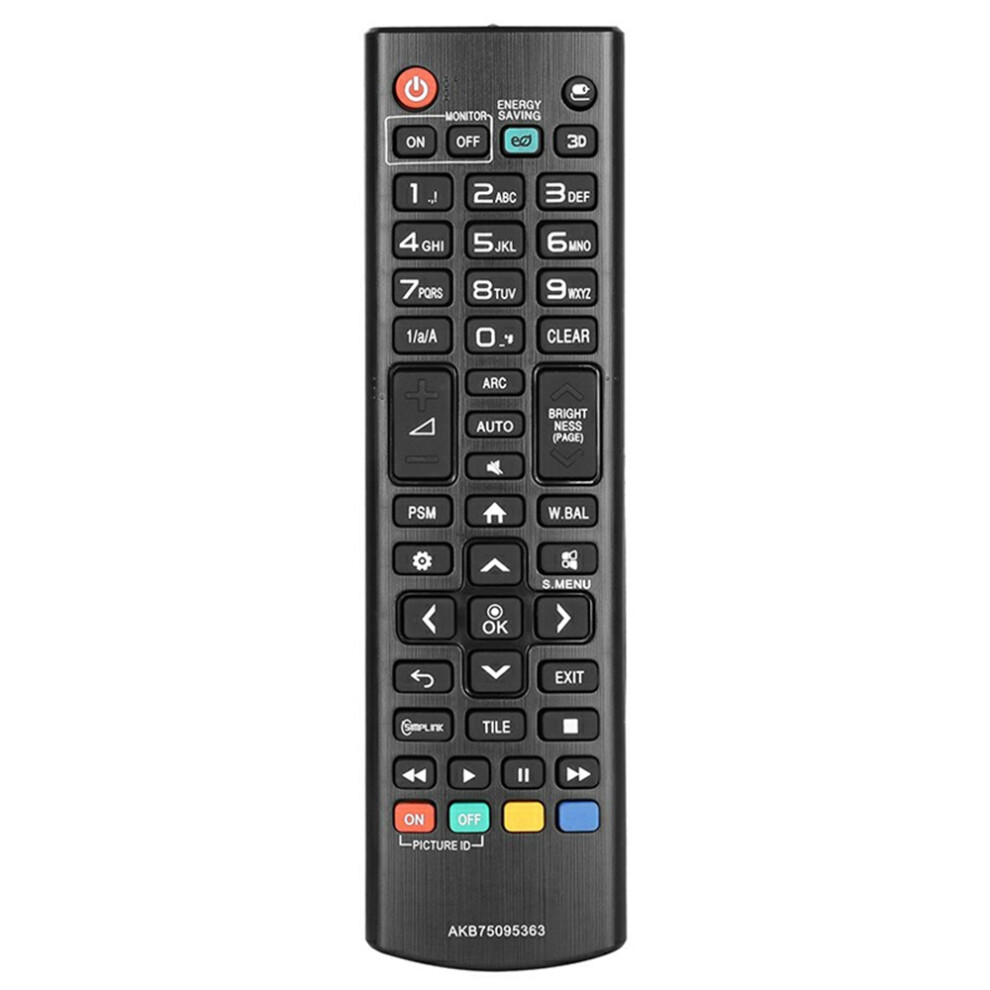 (As Shown) Akb75095363 For Lg Tv Remote Control Infrared Wireless Replacement Controller 6914281274439