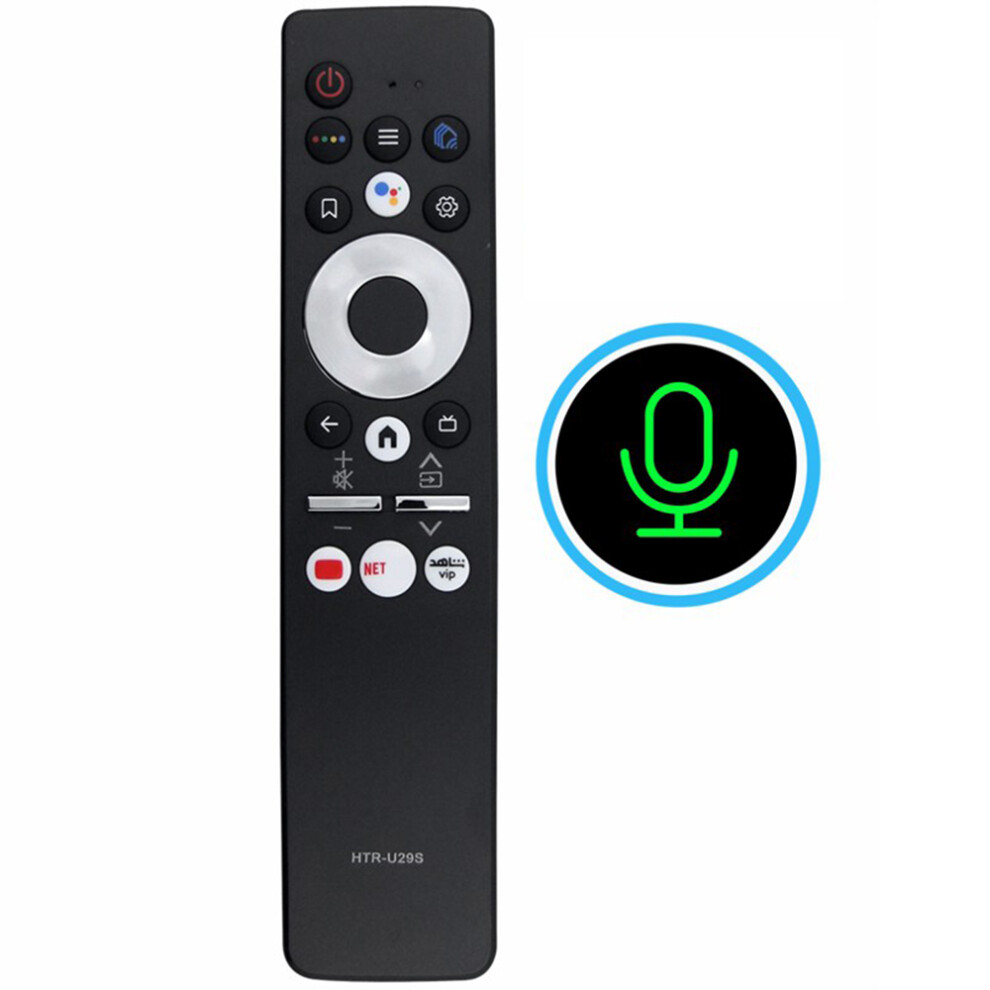 (As Shown) Htr-U29s For Haier Tv Voice Control Replacement Remote Ergonomic Handheld Remote Control 6914281446706