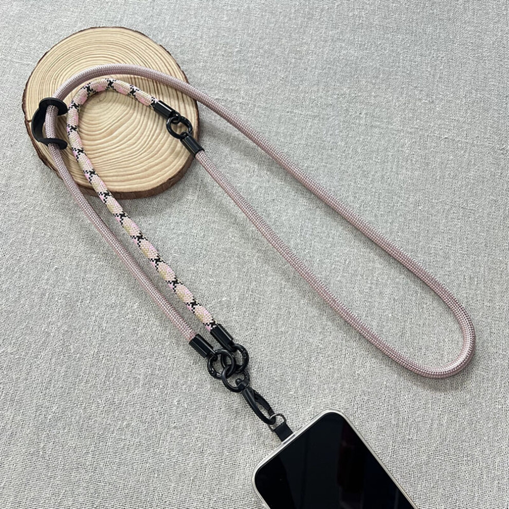(Rose ) 8Mm Detachable Phone Strap Crossbody Neck Lanyard With Phone Tether Tabs For Outdoor Gold 6914288421256