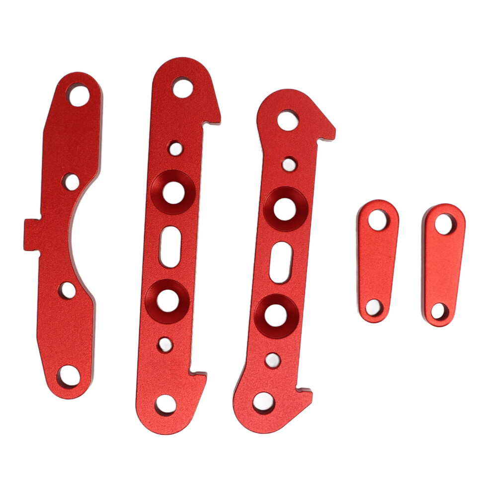 Hardened Alloy Rear Lower Suspension Mount, Durable And Offers Unmatched Maneuverability And Control (Red) Light/Red 9139052227941