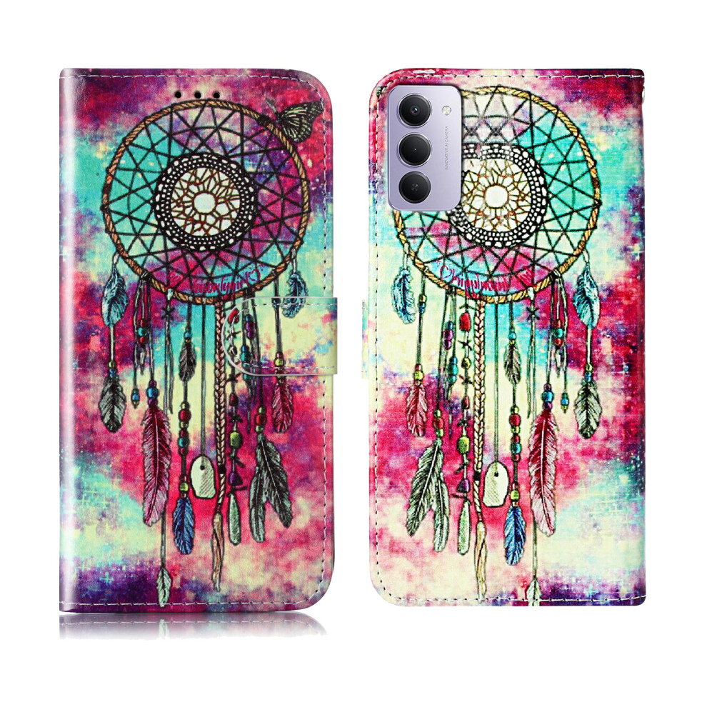 (Dream Catcher) For Xiaomi Redmi 15 4G (Eu) (171Mm) / Xiaomi Redmi 15 5G (Eu) (171Mm) Stand Case Marble Painted Folio Flip Leather Wallet Phone C 6914288473408