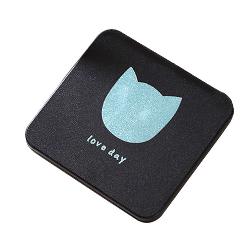 Travel Companion, Folding Design For Easy Portability, Premium Quality, Portable Size, Compact Mirror, Elegant Design, Metal Shell, True View Mirror,