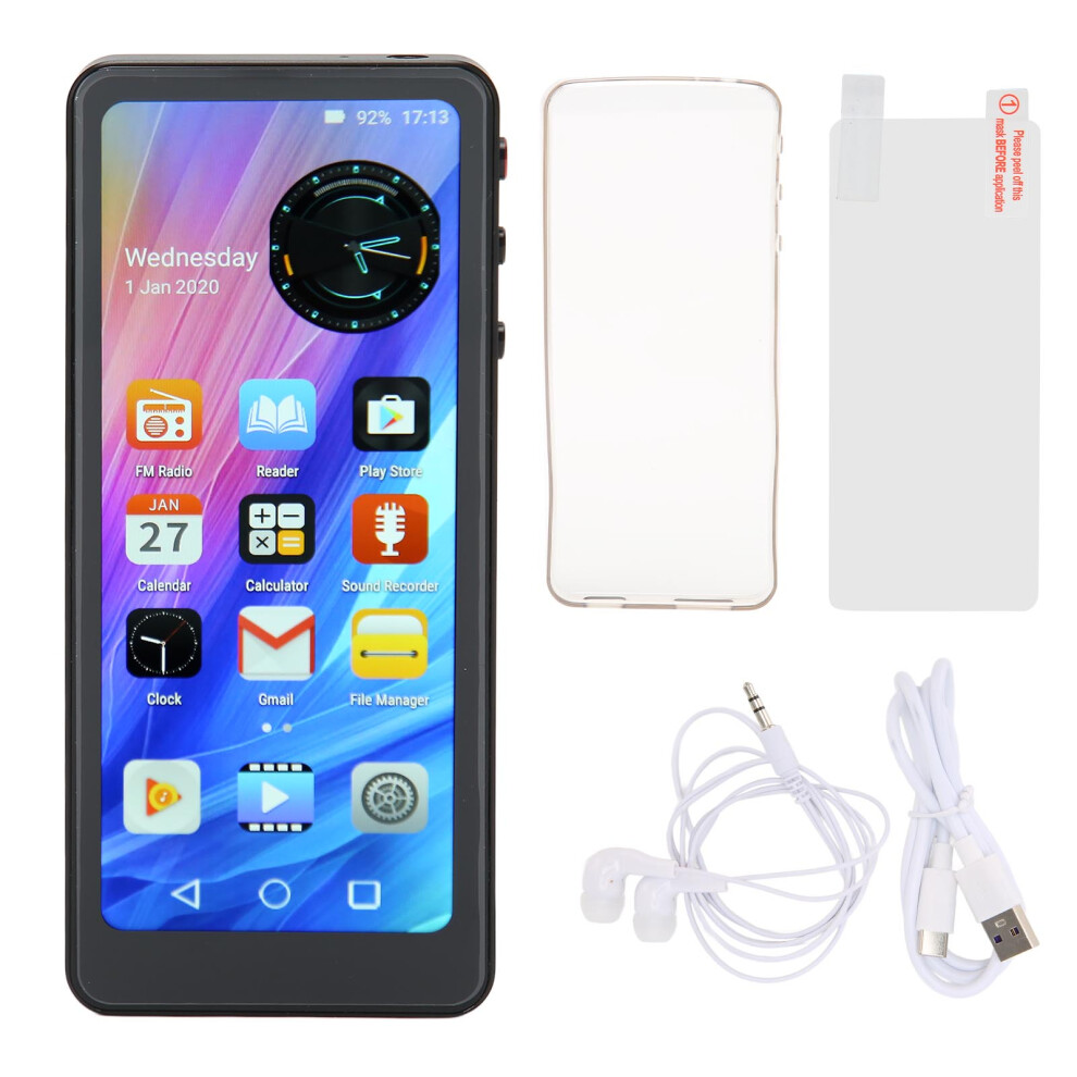 Smart Mp3 Player With Bluetooth 5.0 Wifi Streaming Hd Touch Screen Lossless Sound Quality Built In Speaker Video Playback Modes For Kids Adults On The 9416038640100