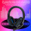 Ακουστικά Gaming, Bleu Noir, Reality Effects, Ηχεία Subwoofer 50 χιλιοστών με πηνίο φωνής, μαγνητικό 5