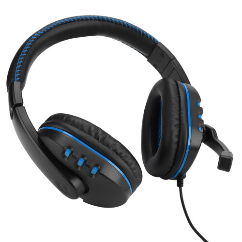 Ακουστικά Gaming, Bleu Noir, Reality Effects, Ηχεία Subwoofer 50 χιλιοστών με πηνίο φωνής, μαγνητικό 1