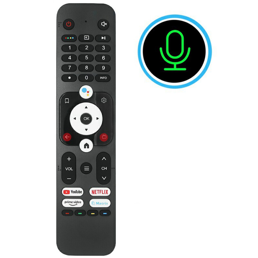(As Shown) Htr-U31 For Haier Tv Voice Control Replacement Remote Ergonomic Handheld Remote Control 6914287025097