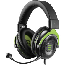Gamingheadset med støjreducerende mikrofon til PC, PS4, PS5, Xbox, Surround Sound-fordybelse, Let og praktisk, Kompatibilitet med flere platforme,