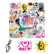 Decoratieve stickers voor het personaliseren van gadgets en apparatuur, herbruikbare stickers, decoratieve stickers voor Hydro Flask, MacBook,