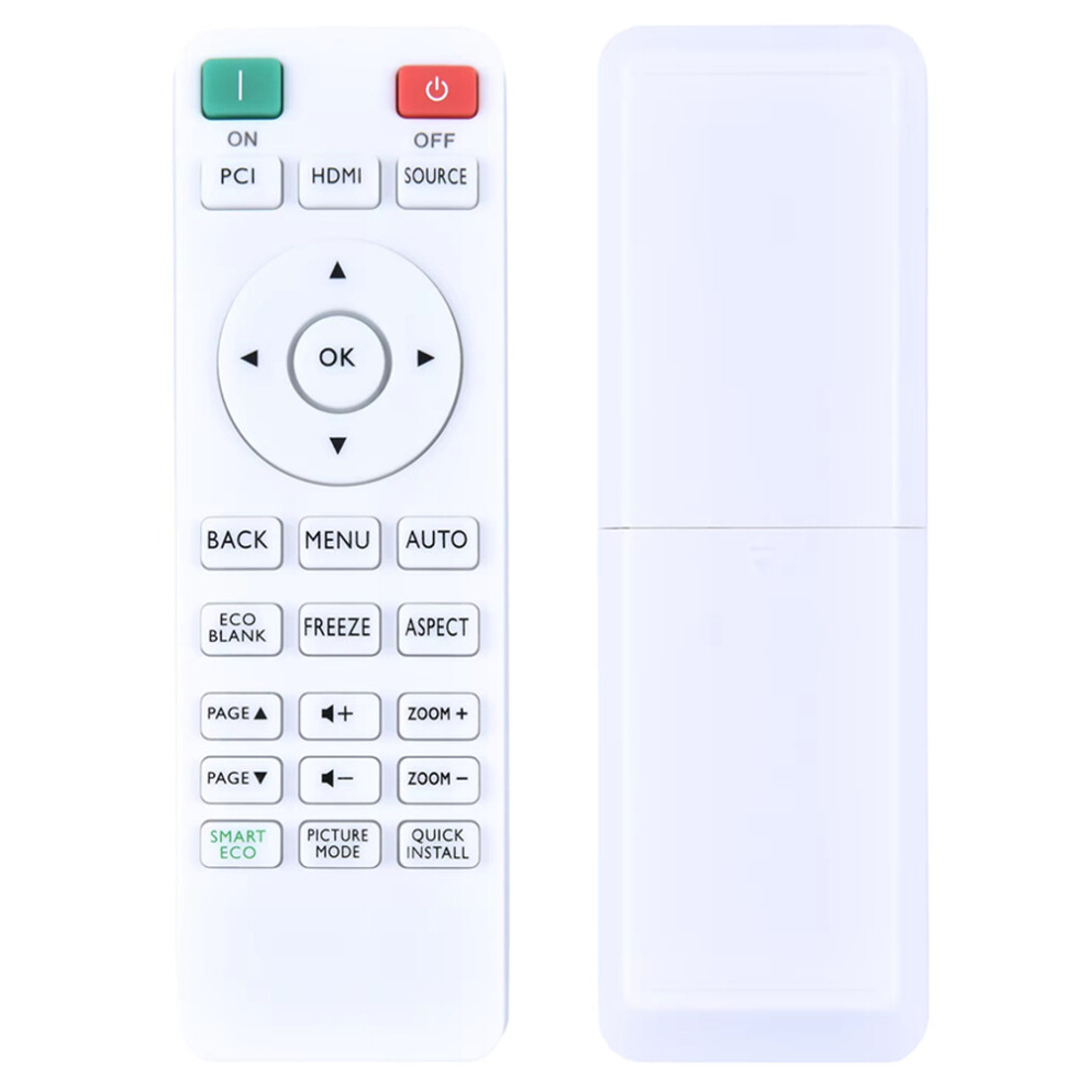 (As Shown) Rcx016 For Benq Projector Remote Control 1-10M Range Infrared Replacement Controller 6914287295773