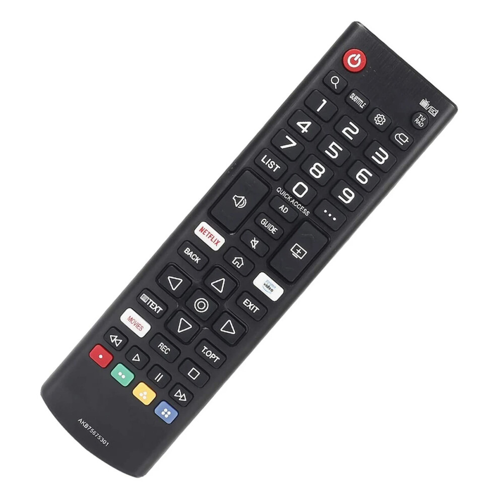 (As Shown) Akb75675301 For Lg Tv Remote Control 10M Range Infrared Wireless Controller 6914284820657