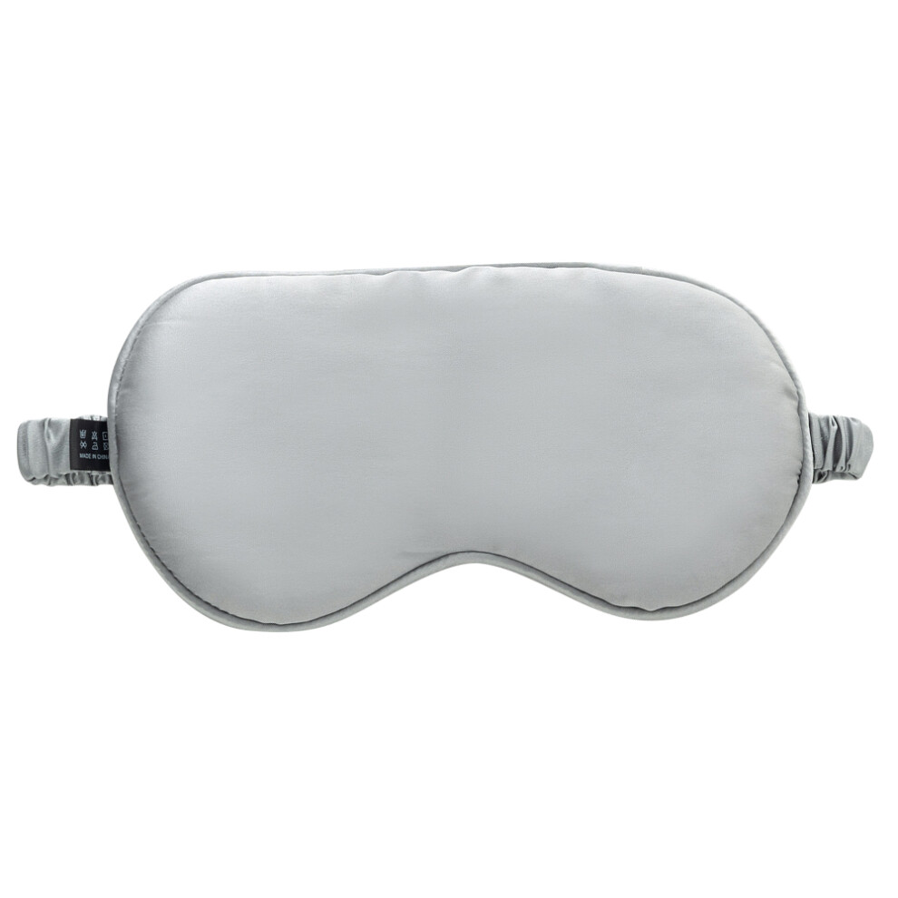 Grey (Grey) Ultra-Soft Mulberry Silk Sleep Eye Mask Eye Cover Eyeshade