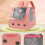Cat Backpack Carrier with Large Capacity, Breathable Mesh and Panoramic Window for Sightseeing 5