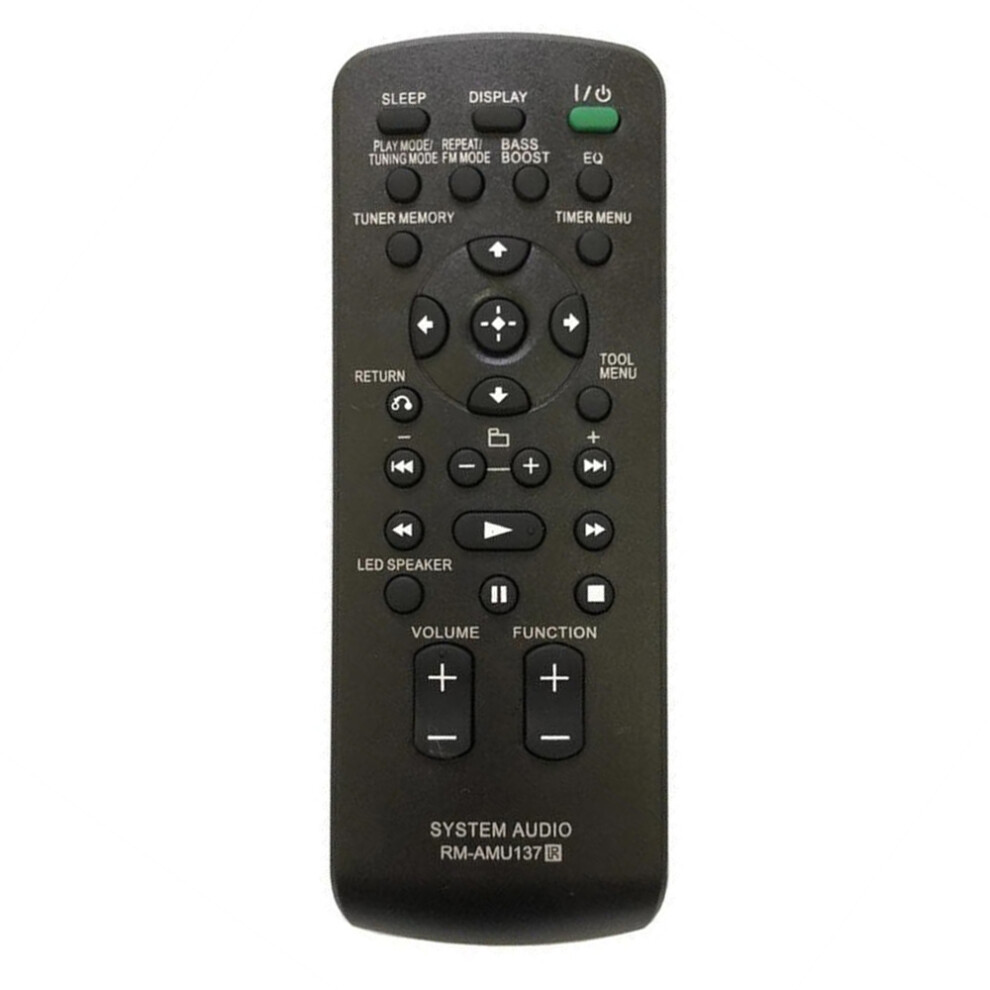 (As Shown) Rm-Amu137 For Sony Audio System Remote Control 10M Range Replacement Infrared Controller 6914289244397