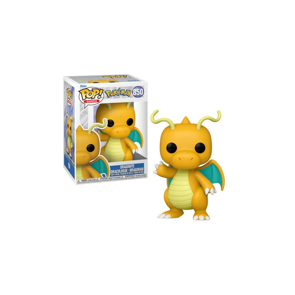 Funko Pokemon Pop! Games Vinyl Figure Dragonite(Emea) 9 Cm