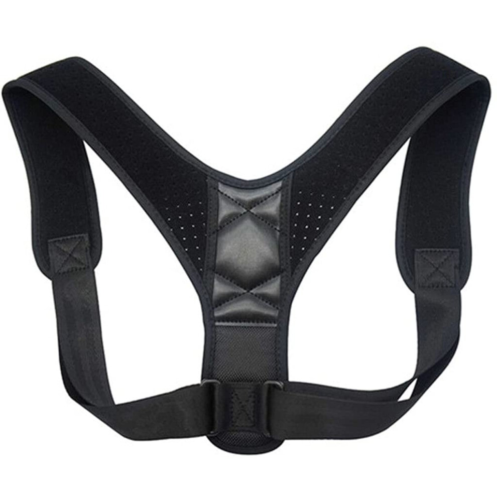 Posture Corrector Adjustable Back Support Brace for Spine Shoulder Alignment and Lumbar Relief