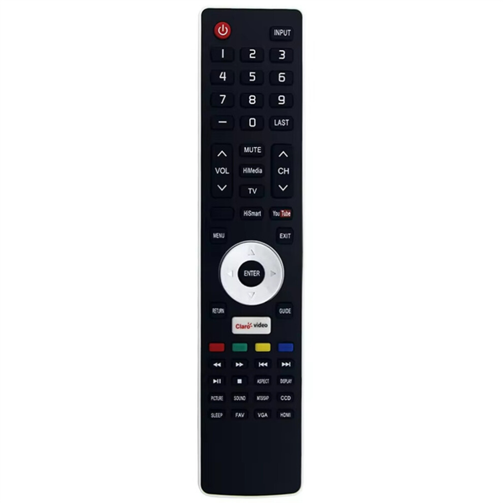 (As Shown) En-33929Hs For Hisense Tv Remote Control 1-10M Range Ergonomic Infrared Controller Replacement 6914285307683