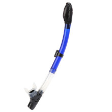 High Performance Snorkel for Scuba Diving and Snorkeling, Orthodontic Mouthpiece with Crystal Silicone Flexible Neck for Comfort, Detachable Swivel Ad