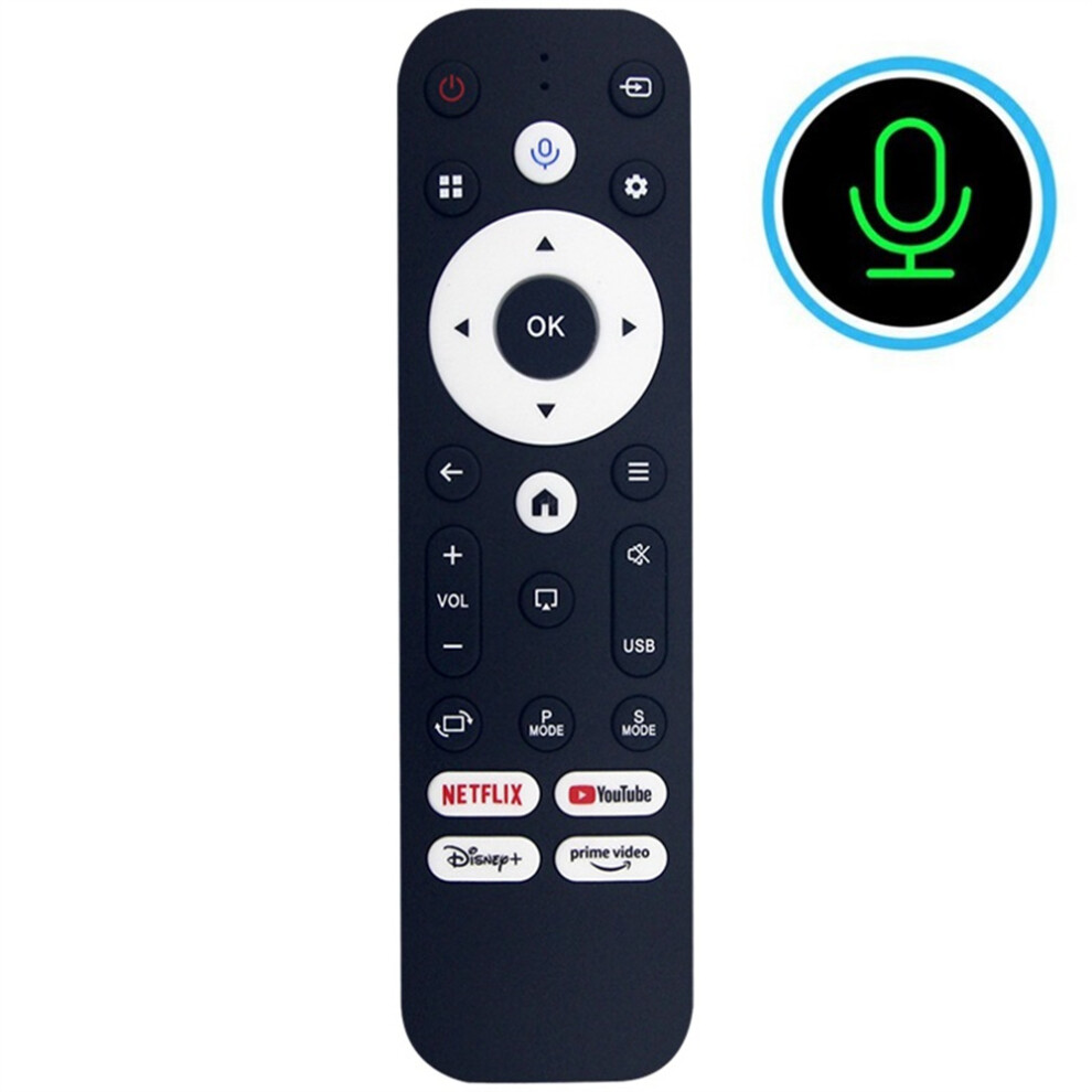 (As Shown) Hy320 For Gaimoo Projector Remote Control With Voice Control Function 10M Range Ergonomic Controller 6914282581628