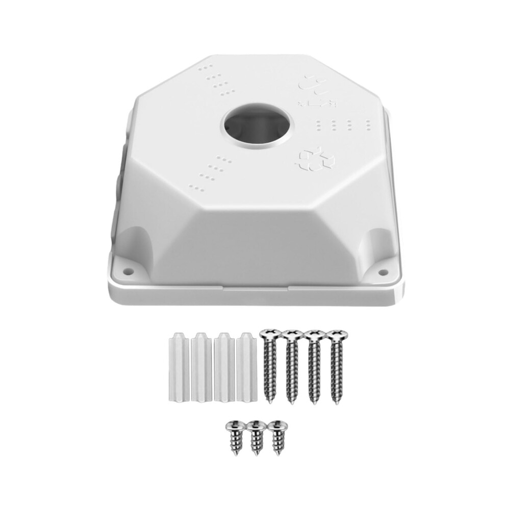Weatherproof Security Camera Junction Box With Concealed Wiring For Indoor Outdoor Installation 9365049267403