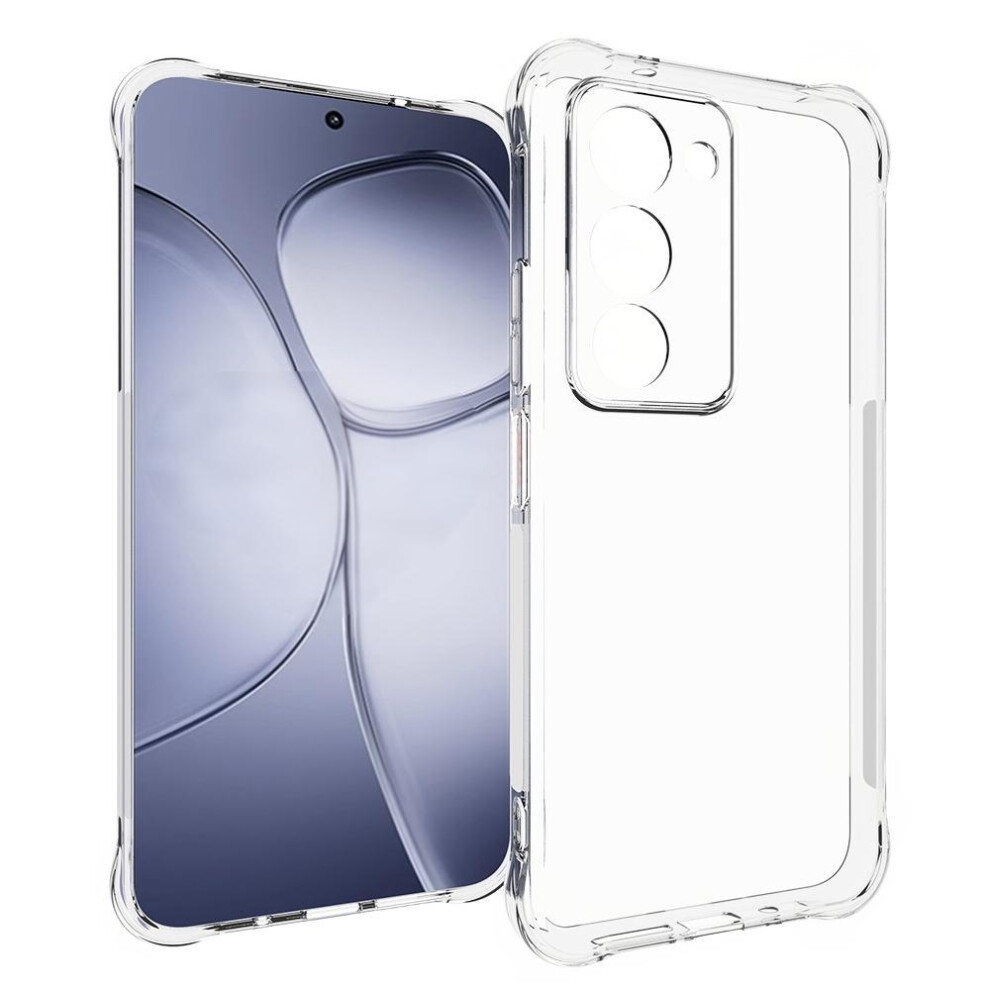 (Transparent) For Xiaomi Redmi 15 5G (Global) (169Mm) Clear Tpu Case Wanlonfeng Tm Series 2.0Mm Phone Back Cover 6914282242055