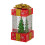 Snow Globe Lantern Christmas Lights BatteryPowered Tabletop Santa Lighted Decor 1