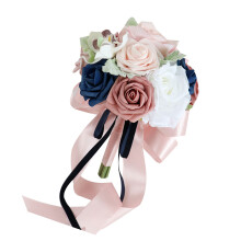 Hochzeit künstliche Pfingstrose Rose-Bohnenpastenpulver