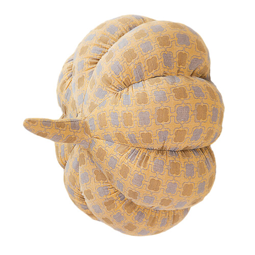 Funny Pumpkin Throw Pillow Creative Special-shaped Sofa-Yellow