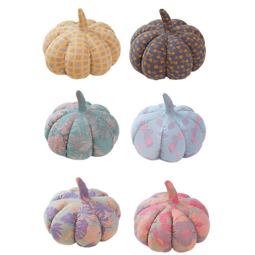 Funny Pumpkin Throw Pillow Creative Special-shaped Sofa-Yellow 1