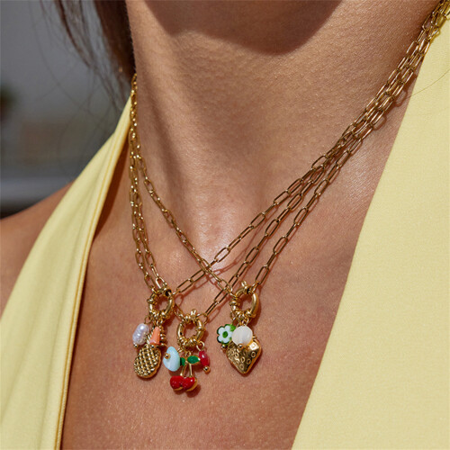 Artistic Fruit Shaped Necklace Simple Yet Chics-JDN0305040 2