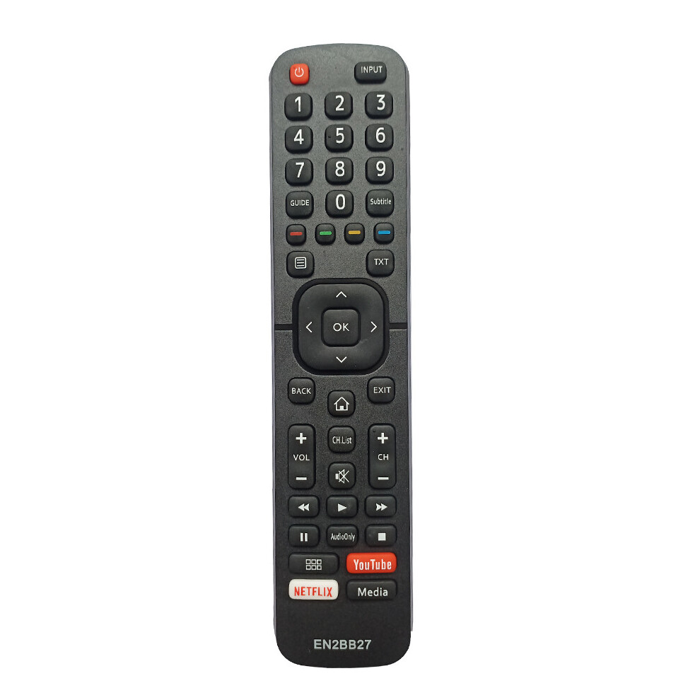 (As Shown) En2bb27 For Hisense Tv Remote Control Replacement Remote Ergonomic Handheld Controller 6914284512071