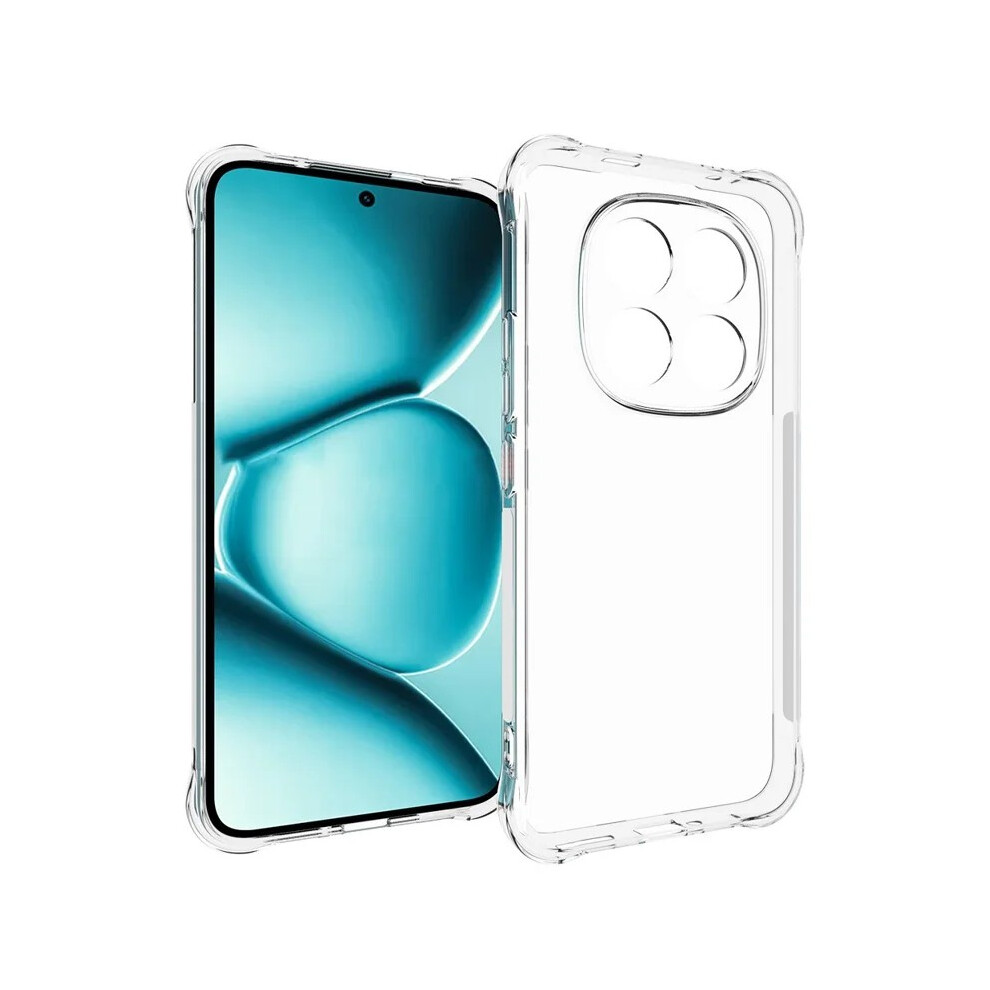 (Transparent) For Xiaomi Redmi Note 15 Pro+ 5G Clear Tpu Case Wanlonfeng Tm Series 2.0Mm Phone Back Cover 6914289253573