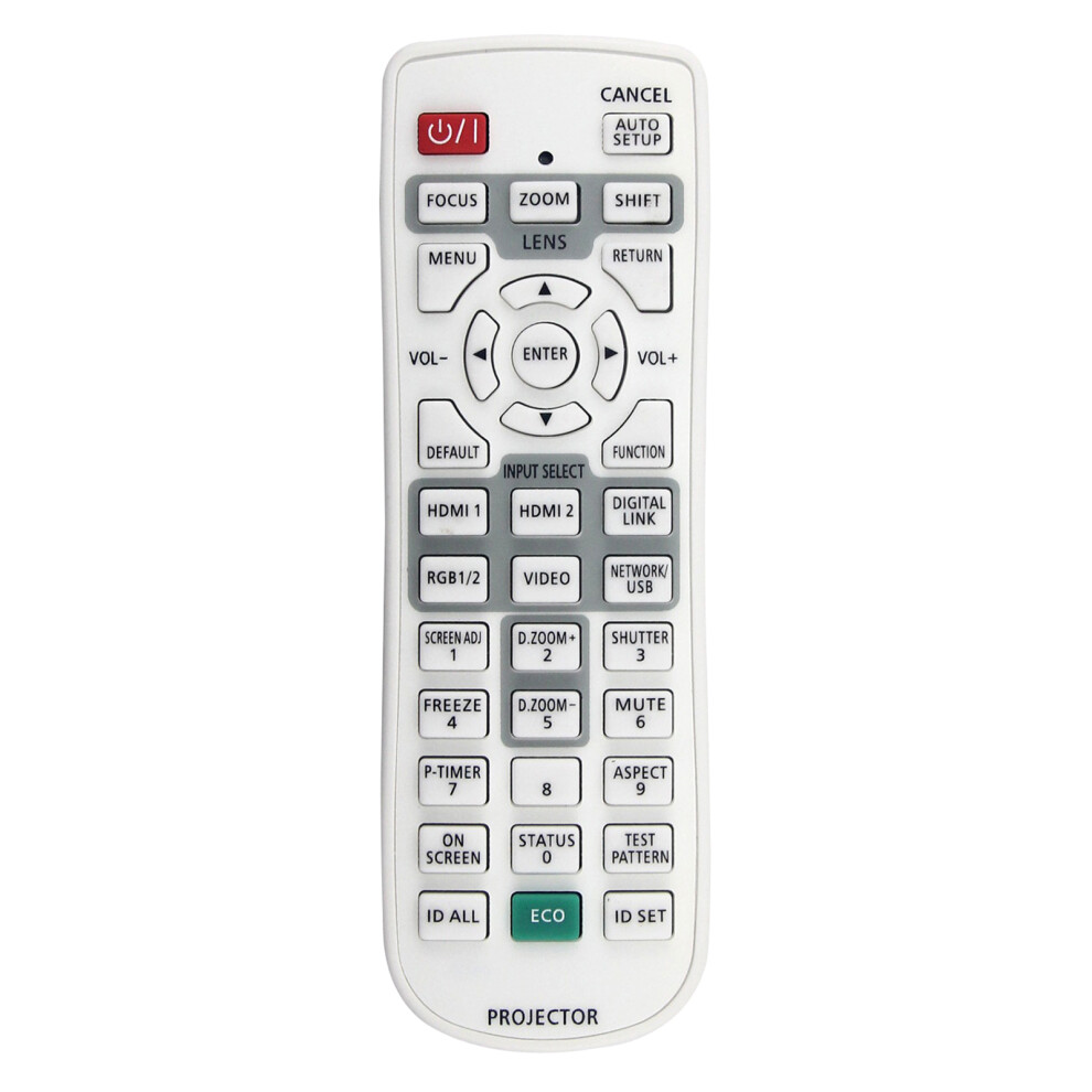 (As Shown) N2qaya000150 For Panasonic Projector Infrared Remote Control 10M Range Replacement 6914280954622
