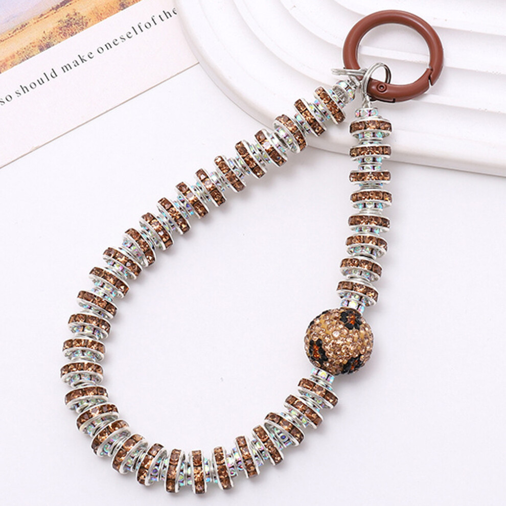 (K2111) Rhinestone Decor Phone Charm Lanyard Stylish Anti-Lost Cell Phone Case Strap 6914282043300