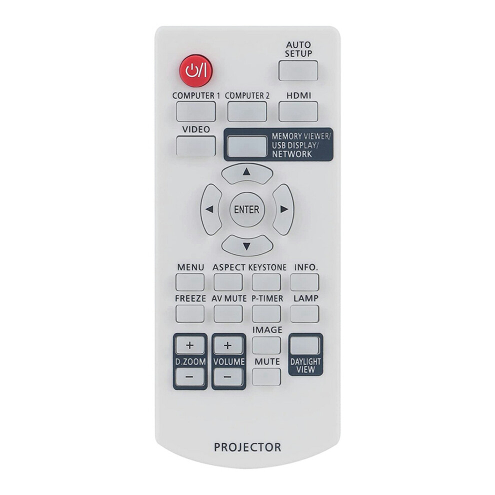 (As Shown) N2qaya000116 Universal Remote Controller For Panasonic Projector Infrared Remote Control 10M Range 6914286941824