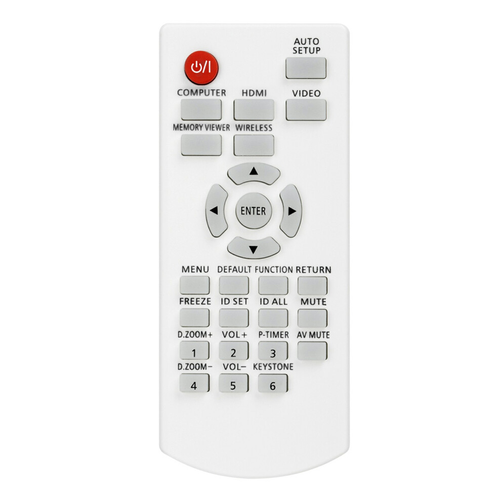 (As Shown) N2qaya000142 For Panasonic Projector Infrared Remote Control Replacement 10M Range 6914289994858