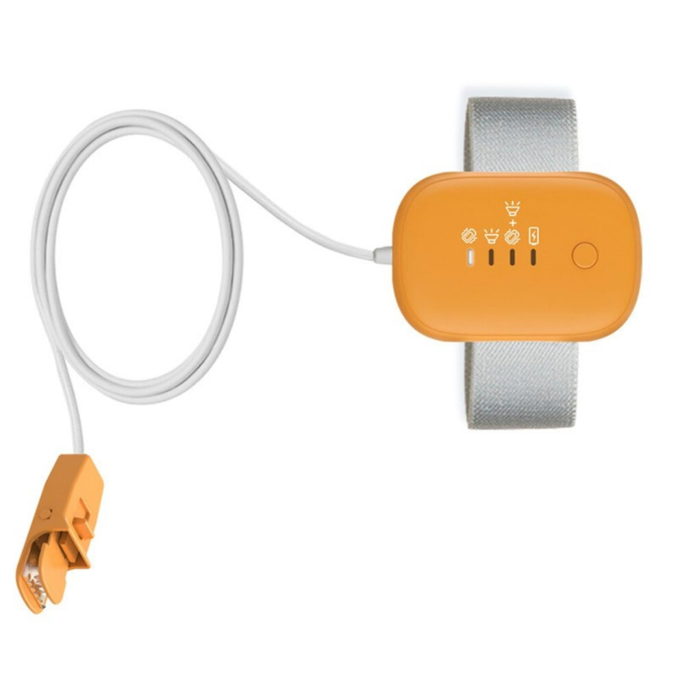 Rechargeable Bedwetting Alarm for Kids with Sound and Vibration Alerts and Secure Sensor