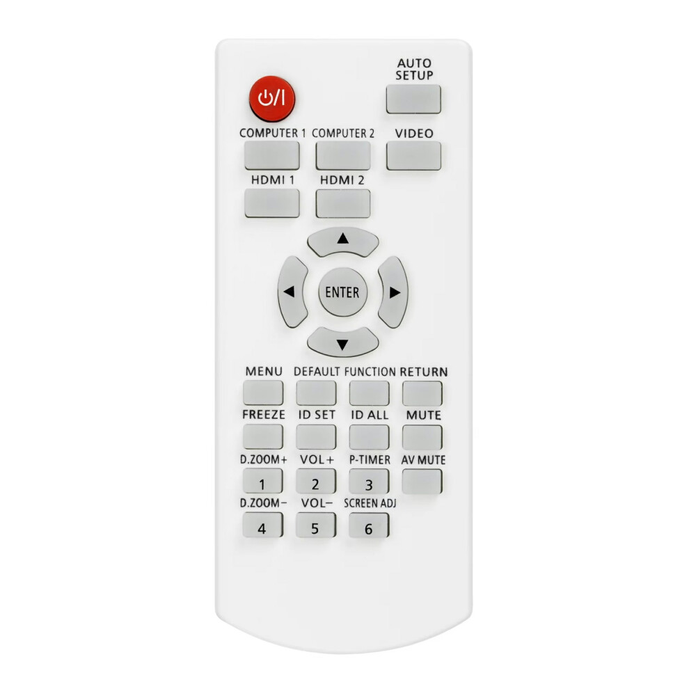 (As Shown) N2qaya000088 For Panasonic Projector Infrared Remote Control Replacement 10M Range, No Programming Needed 6914286943101