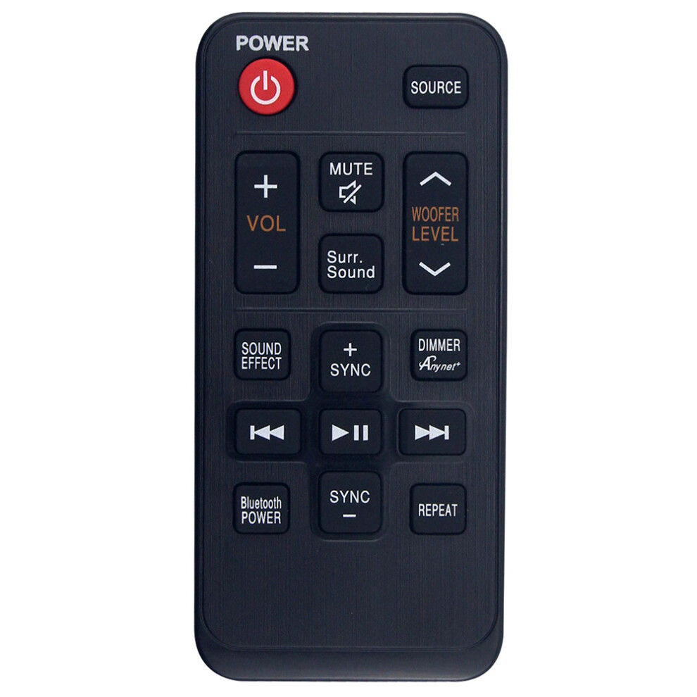 (As Shown) Ah59-02615A For Samsung Soundbar Remote Control 10M Range Infrared Handheld Controller 6914282799429