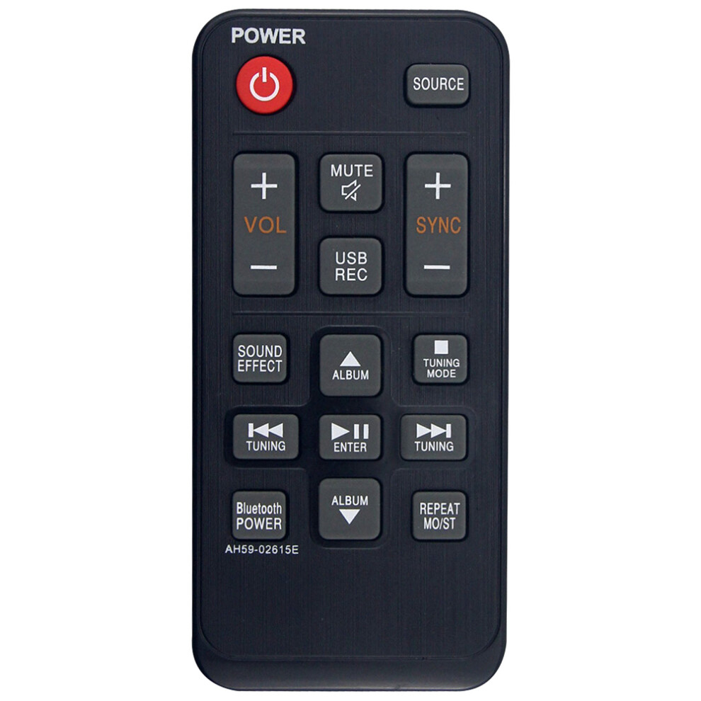 (As Shown) Ah59-02615E For Samsung Soundbar Remote Control 10M Range Infrared Handheld Controller 6914285634321