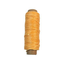 50m 0.8mm Thickness Waxed Thread for Leather Waxed Cord-Yellow