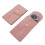 Watch Pouch With Scratch Lining Lightweight Portable-Blue 5
