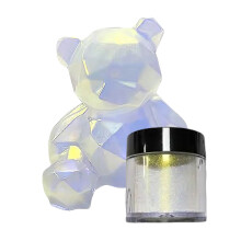 Not Toxic Glitter Powder For Cosmetic Nails Art Resin-Gold 10ml