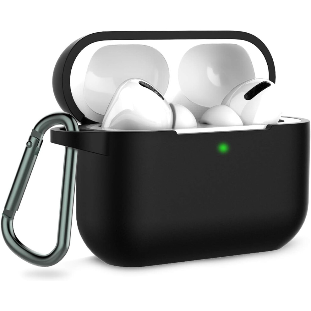 Airpods Pro Case, Navy Protection Cover, Eco-Friendly Silicone, For 2Nd/1St Generation, Precise Cutout, Convenient Charging, Carabiner And Lanyard 9420858028468