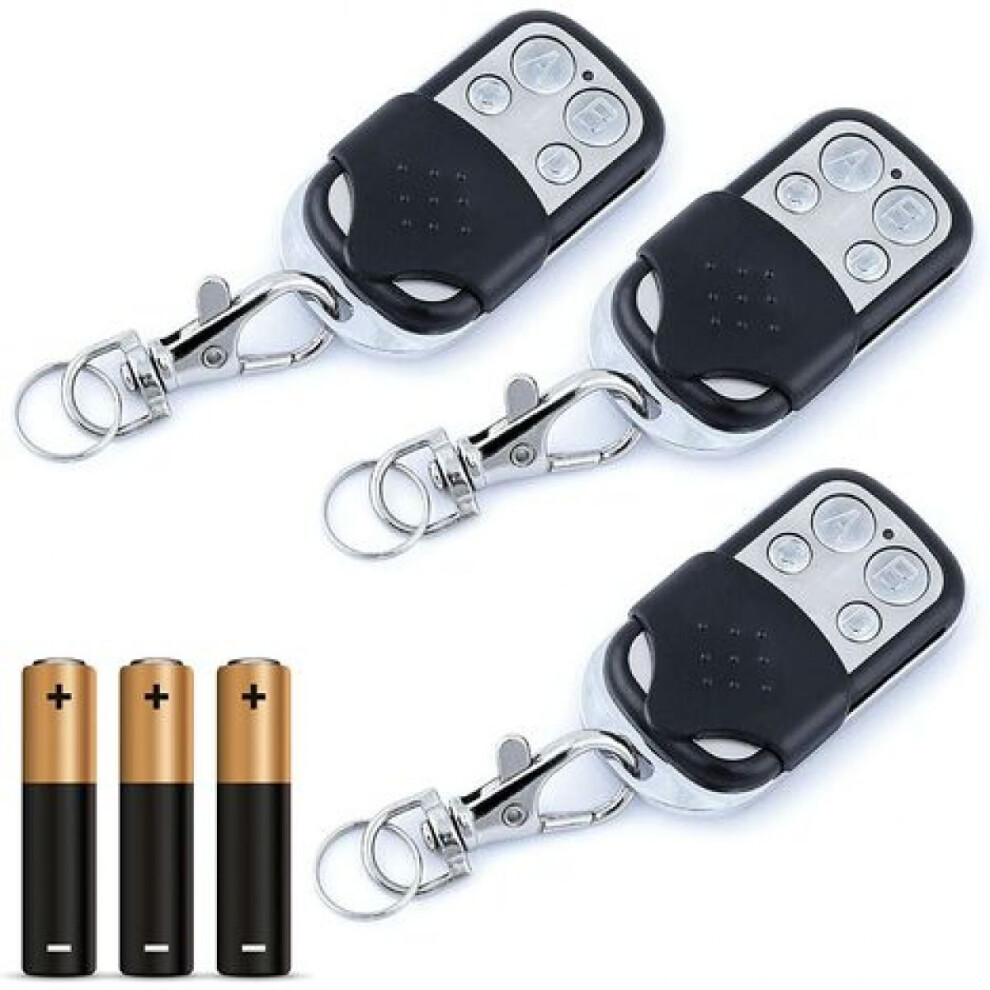 Professional Fixed Code Clone Remote Control, 433Mhz Frequency Rf Transmitter For Wide Coding Range And Flexible Button Operation, 12V Switch Handset 9486358042243