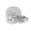 Shower Hand Held Holder Adjustable Suction Cup, Universal Mounting Bracket, No Drilling Wall Mount, Silver 1