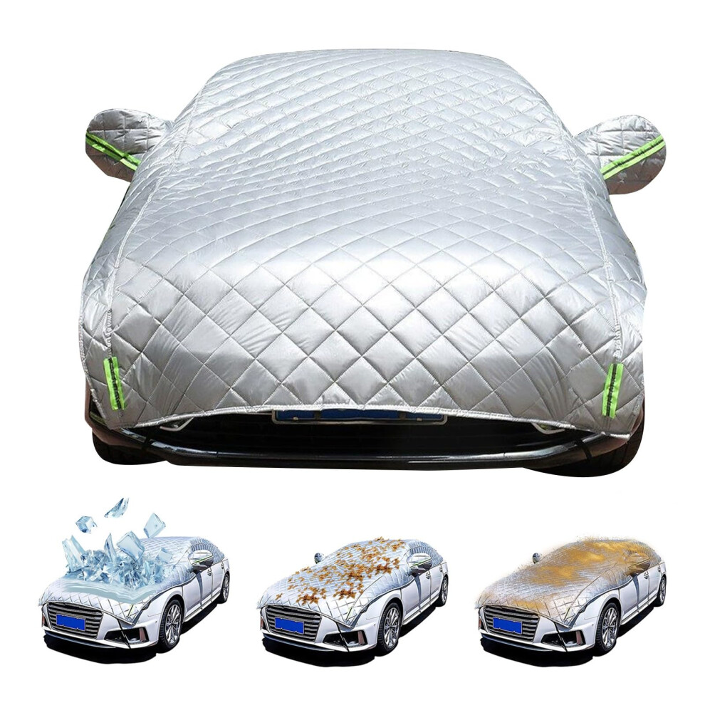 Waterproof Uv Resistant Half Car Cover For Bmw M3 G81 Touring With Windproof Straps And Reflective Strips 9365049269155